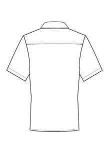 Herren-Hemd / Kurzarm / Service Kollektion / weiß