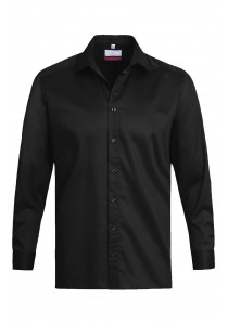  - New Kent Kragen Herrenhemd in schwarz (Regular