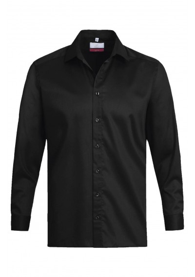 New Kent Kragen Herrenhemd in schwarz (Regular