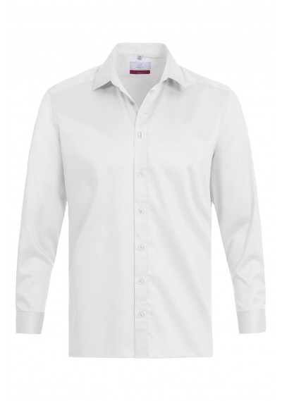 New Kent Kragen Herrenhemd in weiß (Regular Fit) -