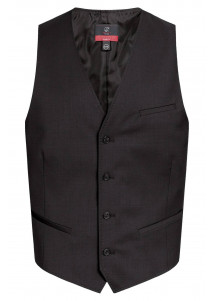  - Herren Anzugweste in schwarz / Regular Fit
