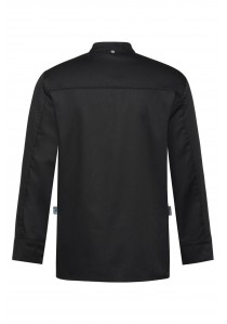 Kochhemd für Herren in Regular Fit (schwarz)