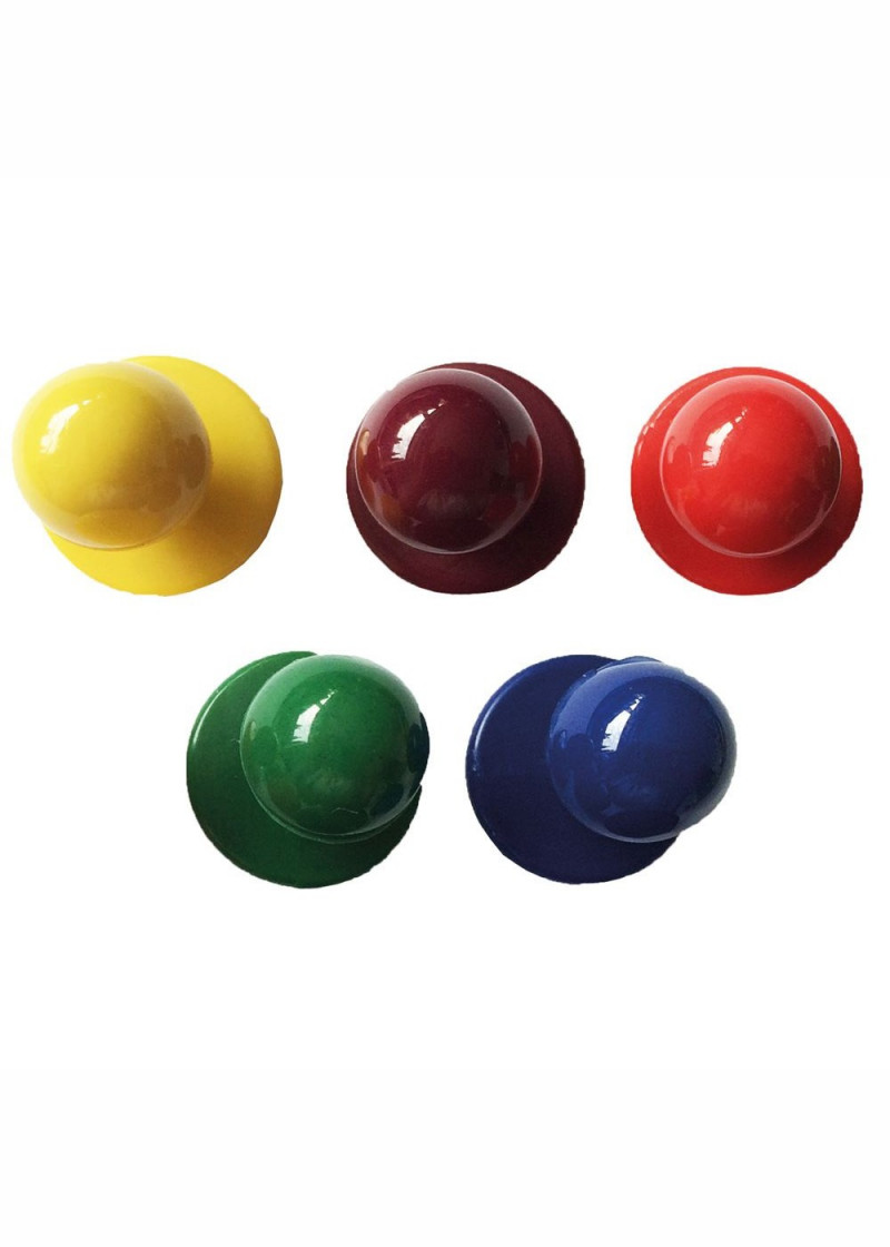 Kugelknöpfe Bunt 10er Pack