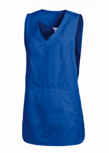 Überwurfschürze in Königblau