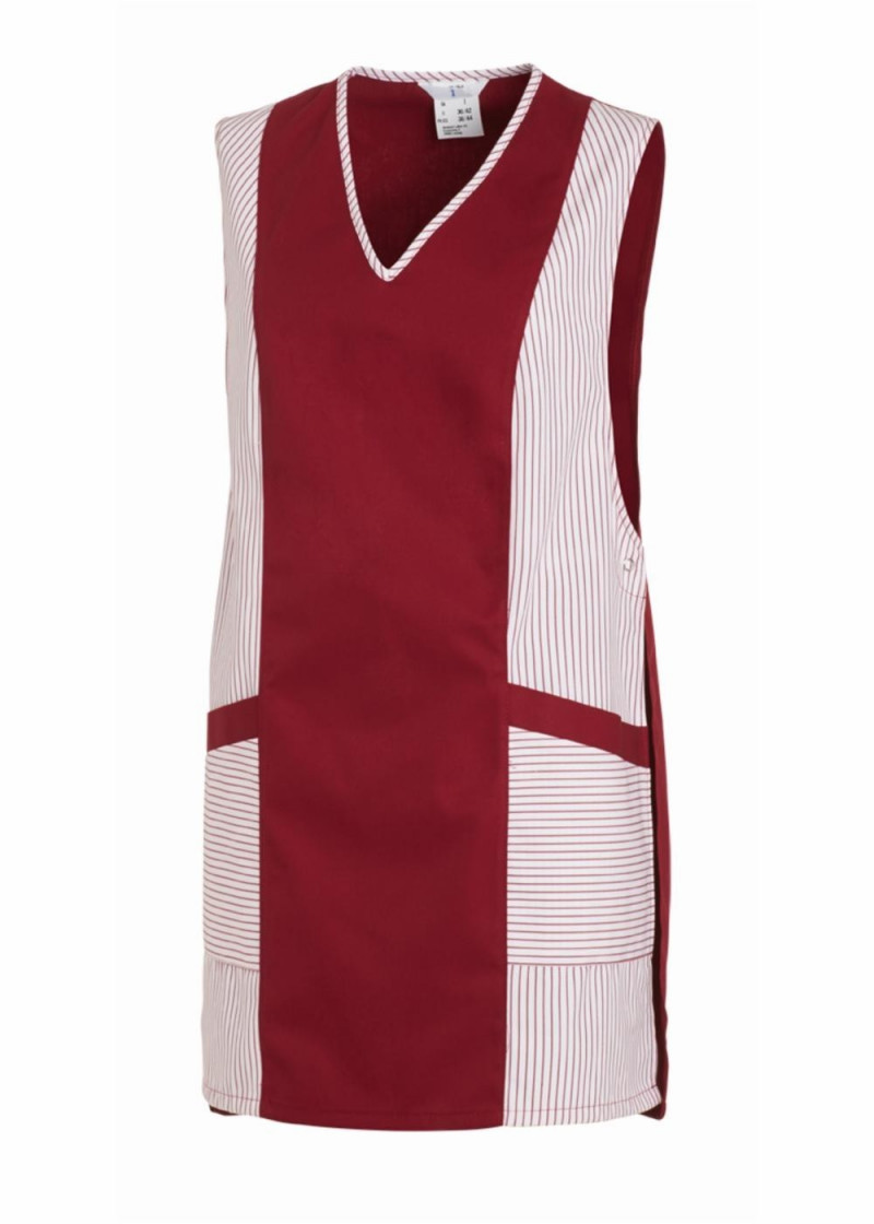 Lockeres Überwurfschürze für Damen (bordeaux)