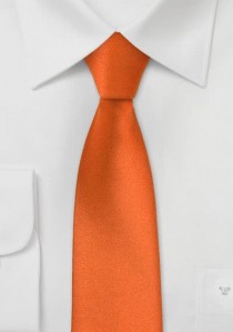  - Schmale Krawatte in orange