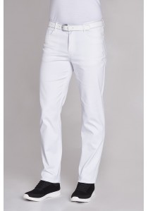  - Weiße Berufshose mit 5-Pocket-Style (weiß)