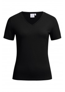  - Damen-Shirt / Schwarz / Basic Arbeitskleidung