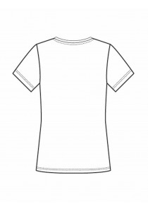 Damen-Shirt / Schwarz / Basic Arbeitskleidung
