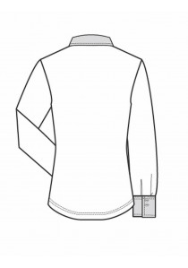 Damen Shirtbluse / Weiß / Basic Arbeitskleidung