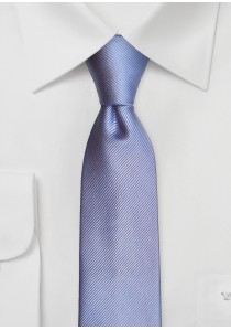 Krawatte unifarben Linien-Struktur hellblau