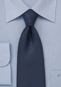  - Krawatte monochrom dunkelblau