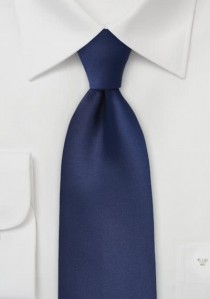  - Krawatte unifarben dunkelblau