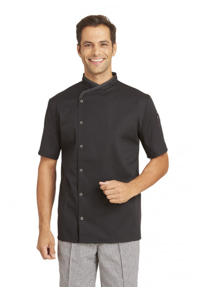 Herren-Kochjacke 12/2542  mit  Druckknöpfen von Leiber