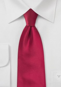  - Limoges XXL-Krawatte in rot