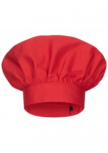 Chef Kochmütze in rot (klassisch)