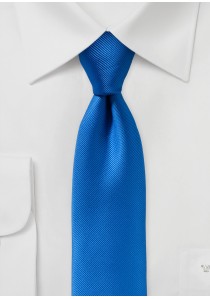  - Krawatte unifarben blau