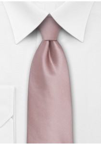  - Limoges Clip-Krawatte in altrosa