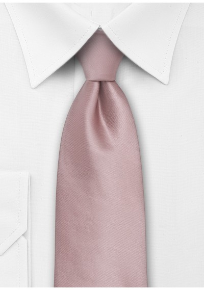 Limoges Clip-Krawatte in altrosa - 