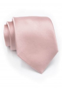 Limoges Clip-Krawatte in altrosa