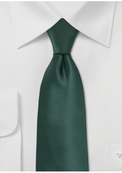 Krawatte in dunkelgrün - 