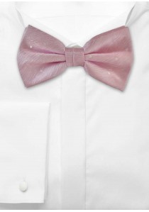  - Herrenschleife blush-rosa marmoriert Punkte