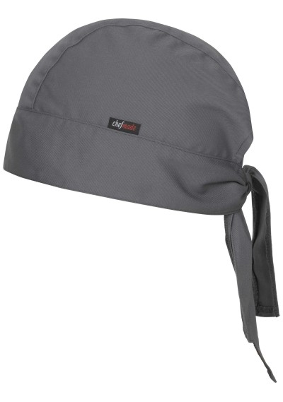 Bandana für Köche (dunkelgrau) - 
