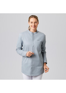  - Langarme Jackett in Slim Fit (silbergrau)