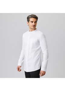  - Langarme Jackett in Slim Fit (weiß)