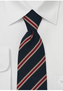  - Cambridge Krawatte navy/gold/rot