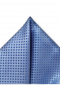  - Kavaliertuch Struktur-Muster hellblau