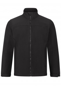 Softshelljacke für Herren (schwarz)