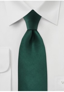  - Krawatte Satin dunkelgrün