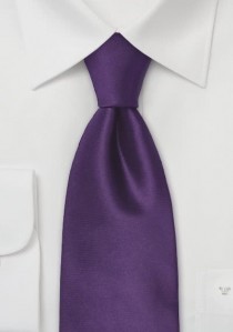  - Krawatte Satin violett