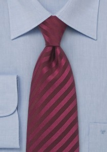  - Clip-Krawatte bordeaux