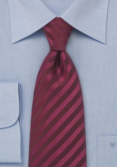 Clip-Krawatte bordeaux - 