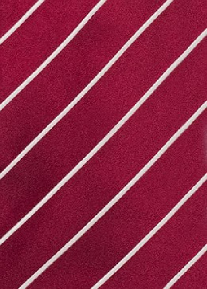 Elegante Herrenkrawatte mit Farbton Elegance  in chilli-rot XXL