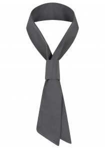  - Dunkelgraue Krawatte für den Service