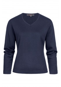 Damen-Pullover (Regular Fit) dunkelblau klassisch