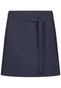 Dunkelblaue Schürze (kurz)