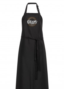 Schürze mit Pizzeria Logo (schwarz)