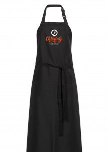 Catering Latzschürze in schwarz