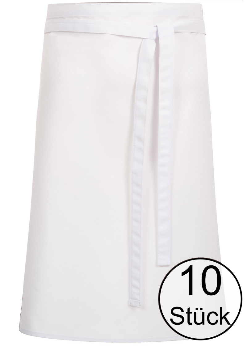 Service Schürzen weiß (10er Pack)