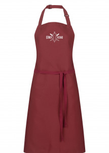 Schürze mit Döner Symbol (dunkelrot)