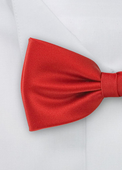 einfarbig rote Kinderfliege