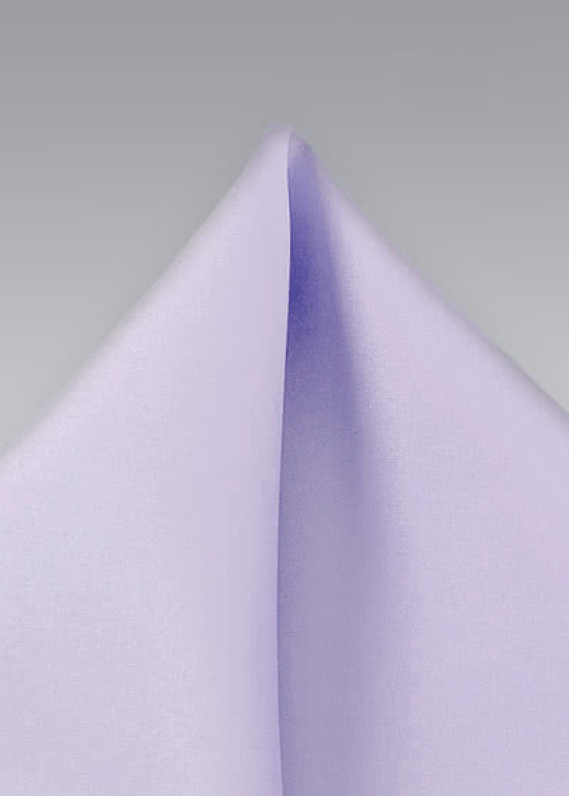 Stylisches Einstecktuch unifarben flieder