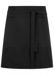  - Vielseitige Schürze mit Taschen (schwarz)