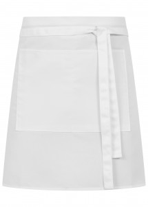  - Vielseitige Schürze mit Taschen (weiß)