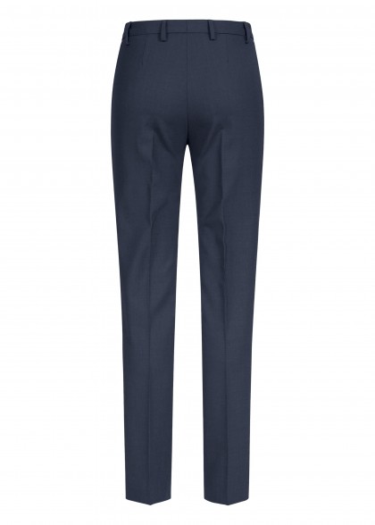 Business Damenhose in Navyblau (Regular Fit) Greiff hinten