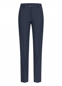 Business Damenhose in Navyblau (Regular Fit) Greiff vorne